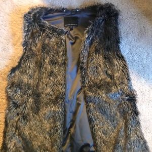 Banana Republic Faux Fur Vest